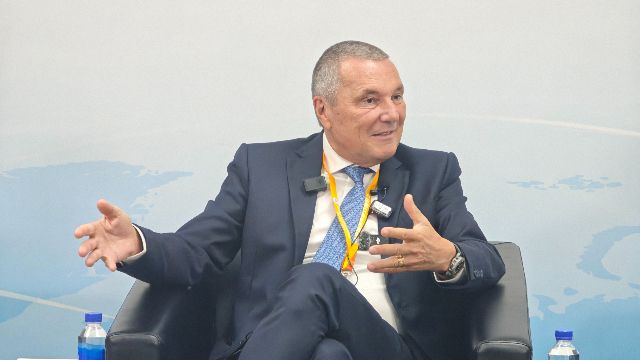 宝格丽CEO让·克里斯托夫·巴宾 （第一财经记者程程/摄）