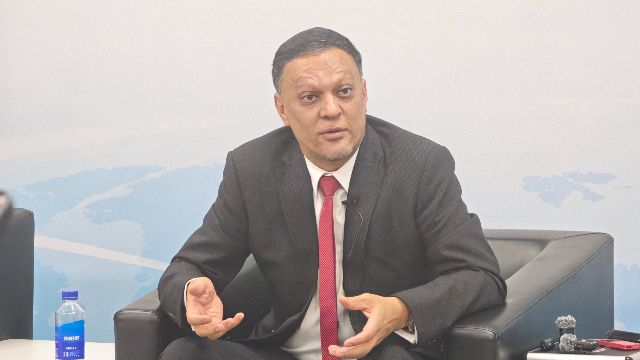 泰佩思琦首席增长官兼国际业务总裁赛思（Sandeep Seth）（第一财经记者程程/摄）